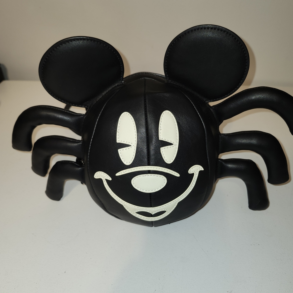 Mickey Mouse Glow Spider Crossbody Bag By Loungefly NWOT